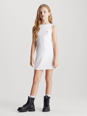 Trägerkleid aus Stretch-Baumwolle Calvin Klein® IG0IG02498YAF 