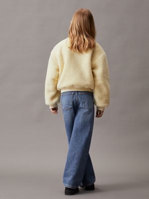 Calvin klein teddy bear jacket discount