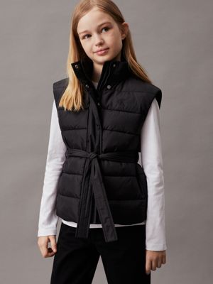 Gilet doudoune avec ceinture Calvin Klein IG0IG02590BEH