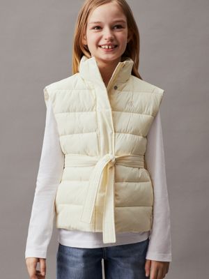 Gilet doudoune avec ceinture Calvin Klein IG0IG02590YAB