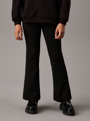 Calvin klein black velvet pants best sale