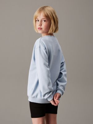 niagara mist logo sweatshirt for girls calvin klein jeans