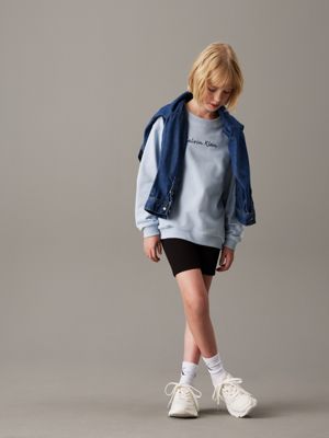 niagara mist logo sweatshirt for girls calvin klein jeans