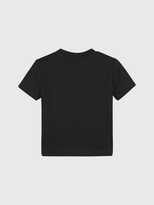 ck black newborn logo t-shirt for newborn calvin klein jeans