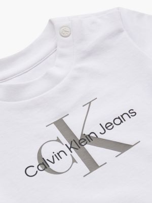 Newborn Logo T-shirt Klein® IN0IN00001YAF | Calvin