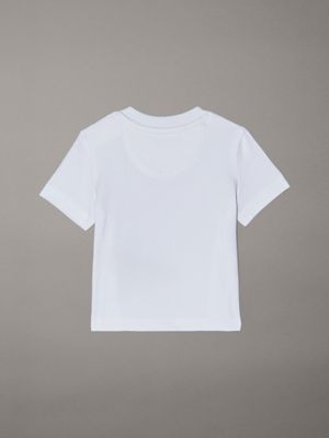 Newborn Logo T-shirt Klein® IN0IN00001YAF | Calvin