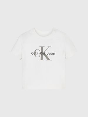 Klein® IN0IN00001YAF Calvin T-shirt Newborn Logo |