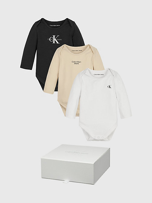 Body per neonato Calvin Klein Neonati Abbigliamento Completi Body e tutine 