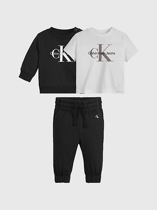 Calvin Klein Neonati Abbigliamento Intimo Pagliaccetti Tuta con logo per neonato 