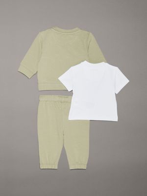 set regalo starter per neonato misty vale da neonato calvin klein jeans