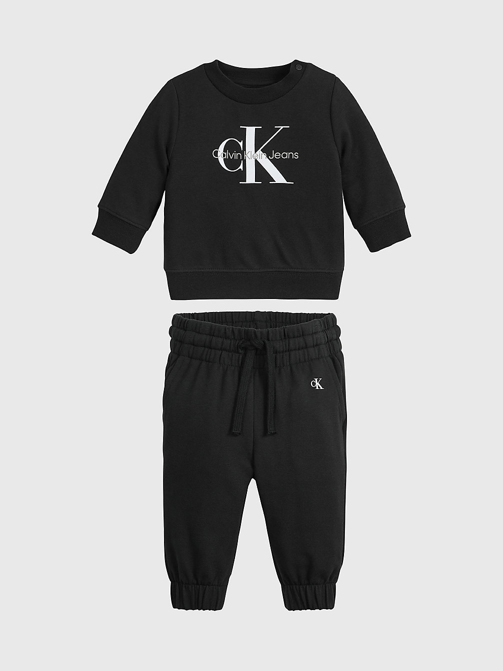 CK BLACK Logo-Trainingsanzug Für Babys undefined newborn Calvin Klein