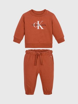 Calvin klein hot sale baby pajamas