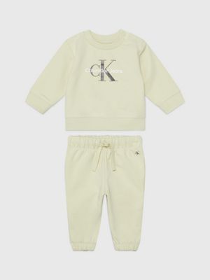  Calvin Klein Baby Boys' 2 Pieces Hooded Jog Set