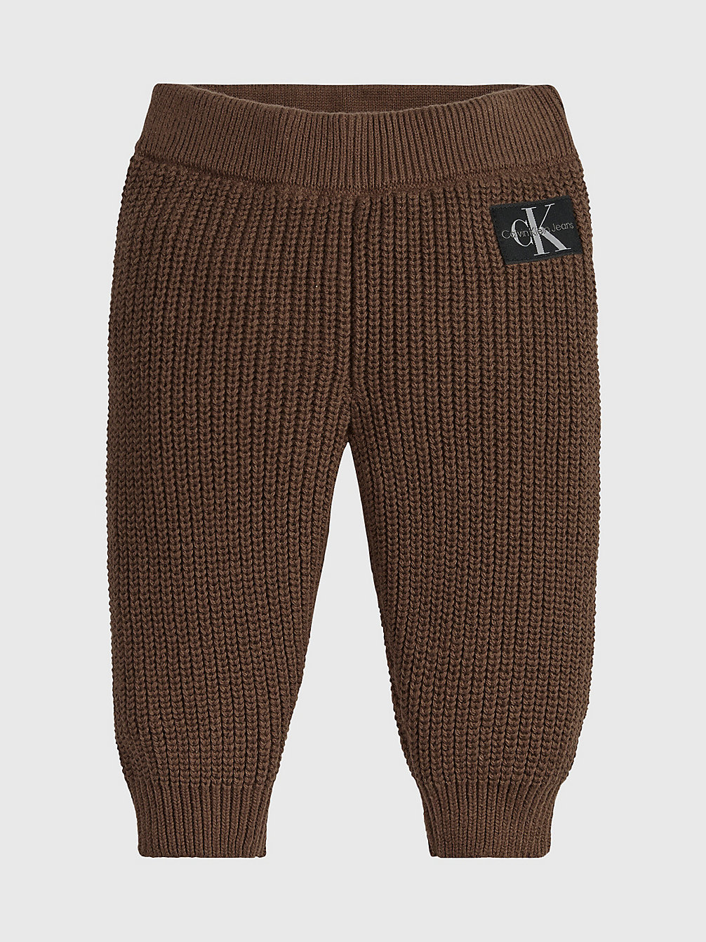MILK CHOCOLATE Pantalon De Jogging En Maille Pour Nouveau-Né undefined newborn Calvin Klein