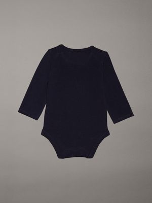 night sky newborn logo bodysuit for newborn calvin klein jeans