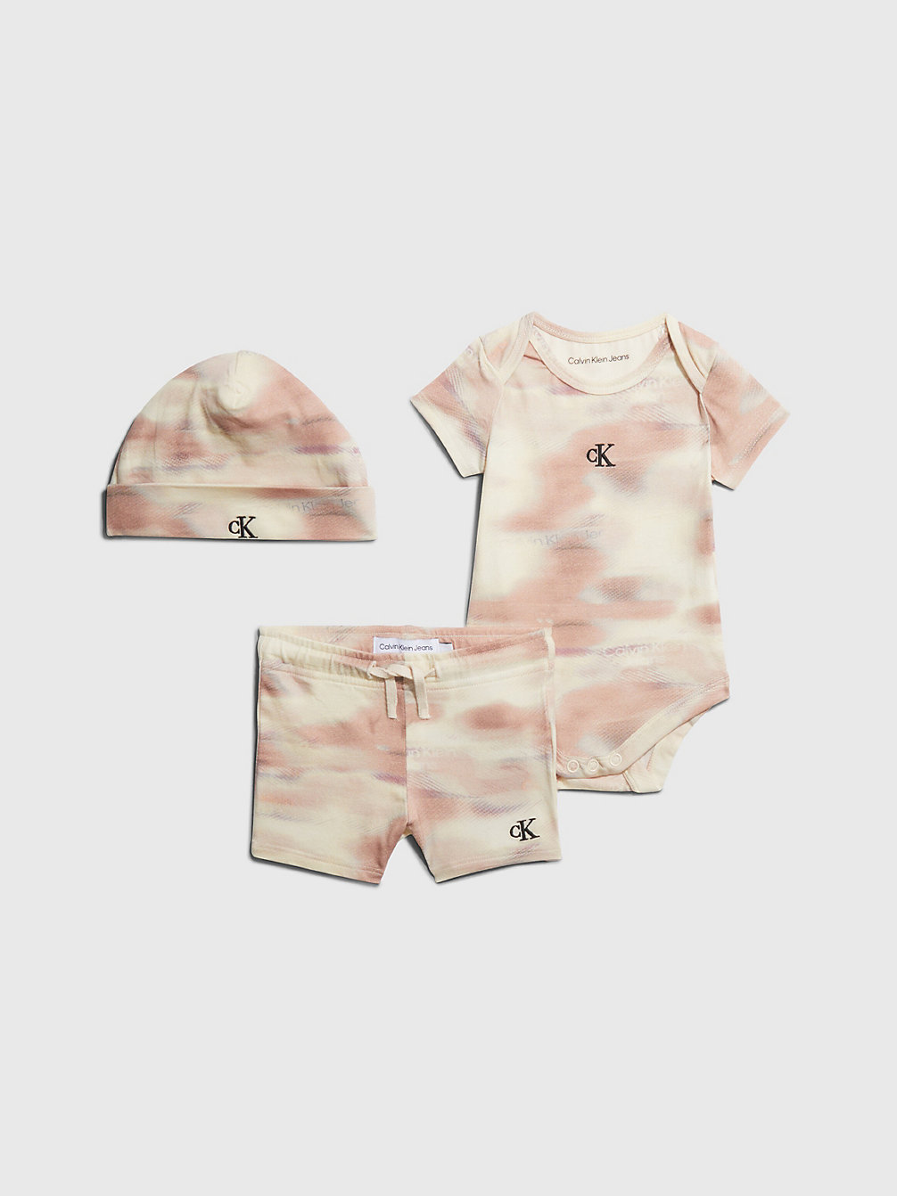 TIE DYE AOP Baby Geschenkset Mit Batikfärbung undefined newborn Calvin Klein