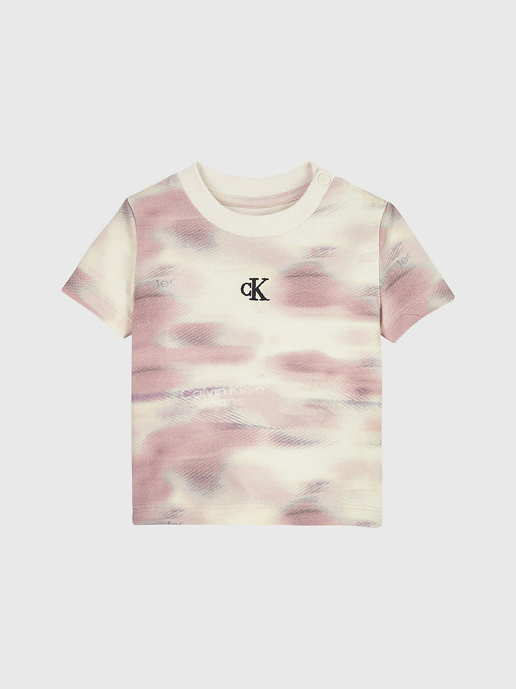 TIE DYE AOP Baby-T-Shirt Mit Batikfärbung undefined newborn Calvin Klein