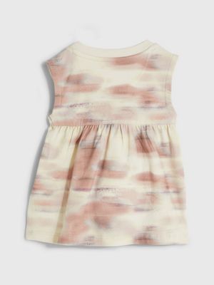 calvin klein tie dye dress