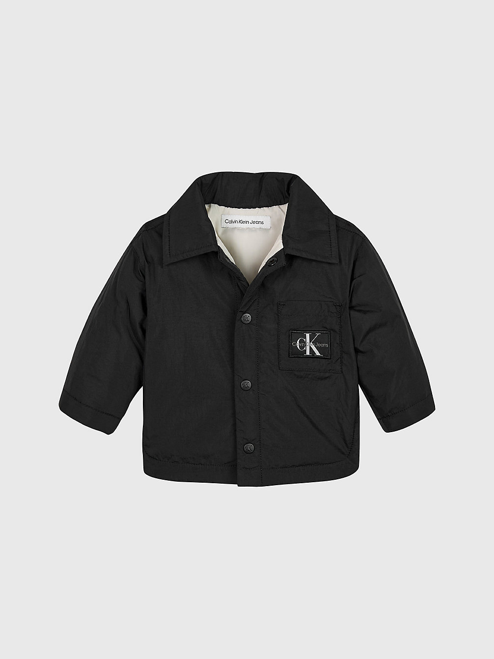 CK BLACK Newborn Padded Coach Jacket undefined newborn Calvin Klein