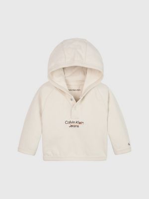 Newborn Fleece Logo Hoodie Calvin Klein®