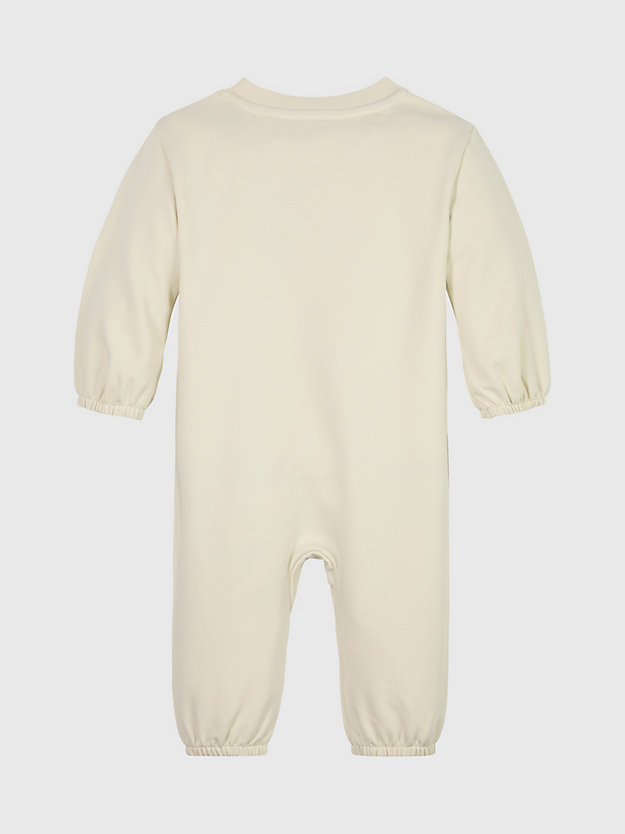 whitecap gray baby-overall mit logo für newborn - calvin klein jeans