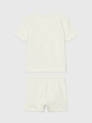 papyrus newborn t-shirt and shorts set for newborn calvin klein jeans