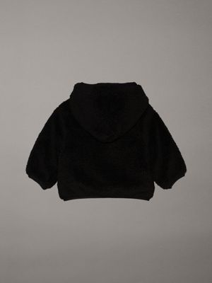 ck black newborn teddy jacket for newborn calvin klein jeans