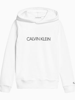 white hoodie calvin klein