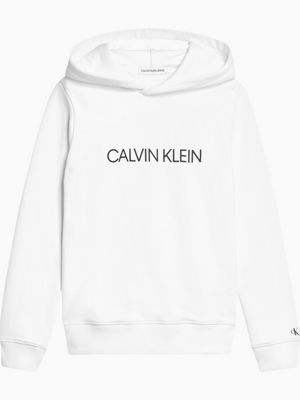 ck white hoodie