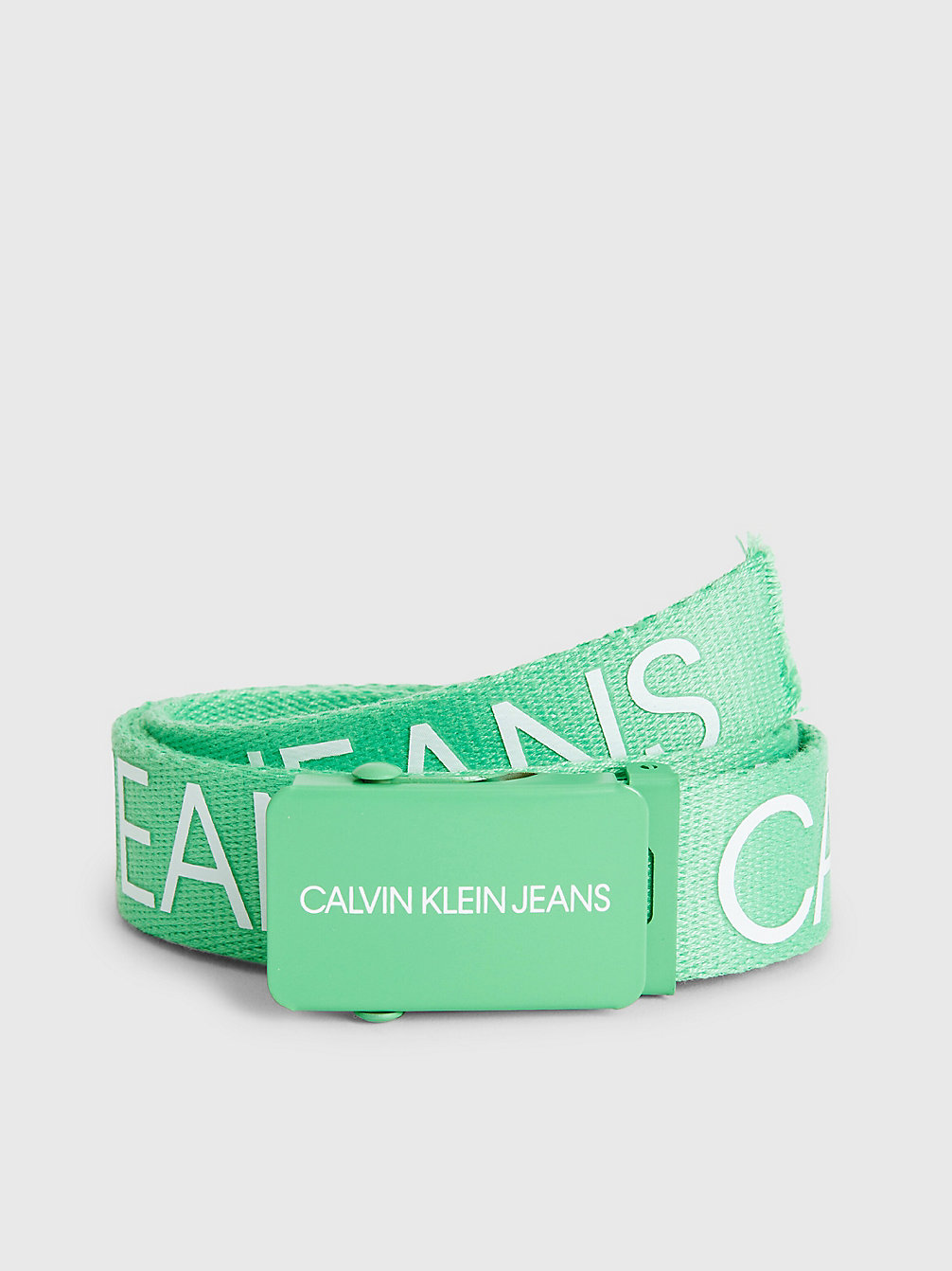NEPTUNES WAVE Kids Canvas Logo Belt undefined girls Calvin Klein