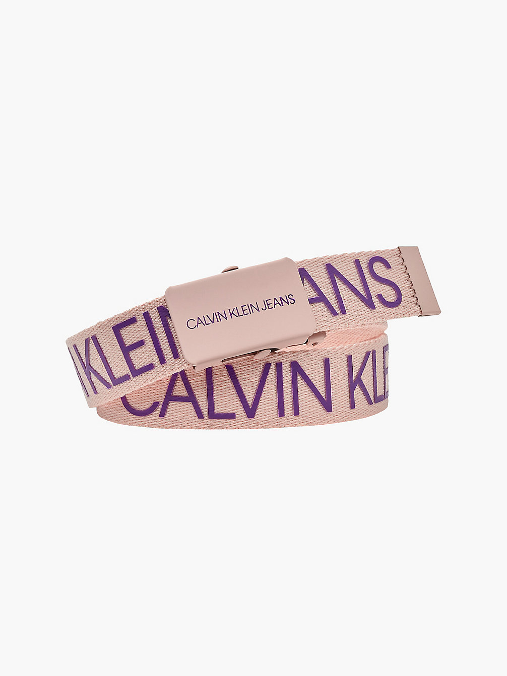 CREOLE PINK Cintura Di Tela Con Logo Bambino undefined bambina Calvin Klein