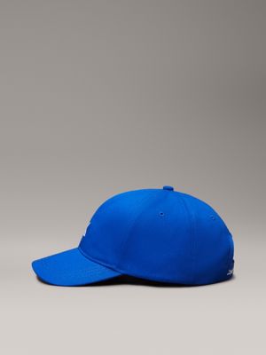 ultra blue kids' logo baseball cap for kids gender inclusive calvin klein jeans