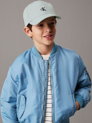 green surf kids' logo baseball cap for kids gender inclusive calvin klein jeans