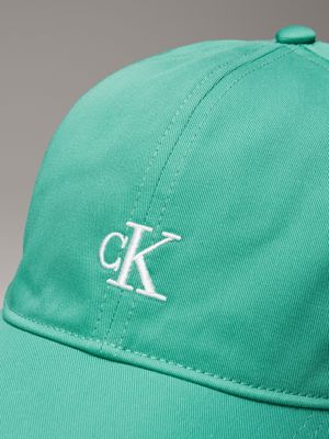 bahama green kids' logo baseball cap for kids gender inclusive calvin klein jeans