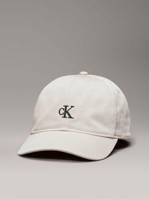 grey kids' logo baseball cap for kids gender inclusive calvin klein jeans