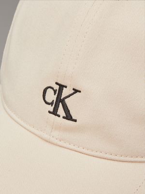 casquette de baseball avec logo pour enfant oyster gray pour enfants genre inclusif calvin klein jeans