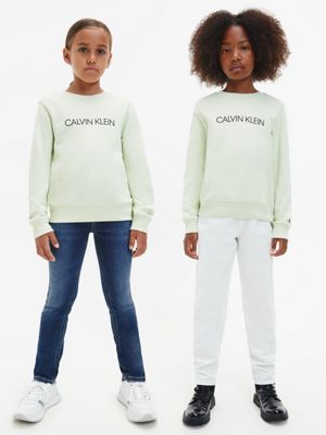 Ellendig R Bekwaam Sweatshirt met logo voor kinderen Calvin Klein® | IU0IU00162LKI