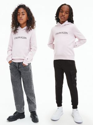 C.P. Company felpa bambino con cappuccio e occhiali nero