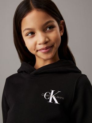 Kids' Terry Logo Hoodie Calvin Klein® | IU0IU00266BEH