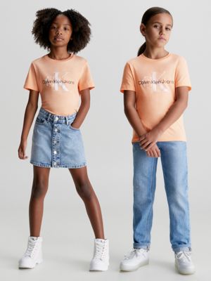 Kids Organic Cotton Logo T-shirt Calvin Klein® | IU0IU00267SOJ