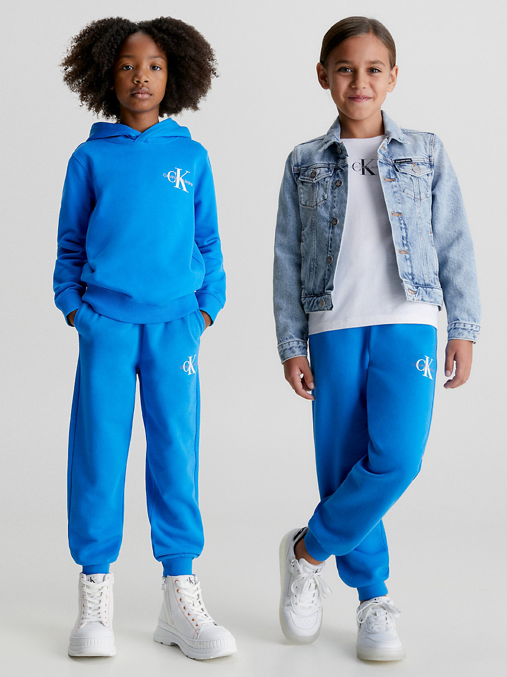 Pantalon De Jogging Relaxed Pour Enfant > CORRIB RIVER BLUE > undefined kids unisex > Calvin Klein