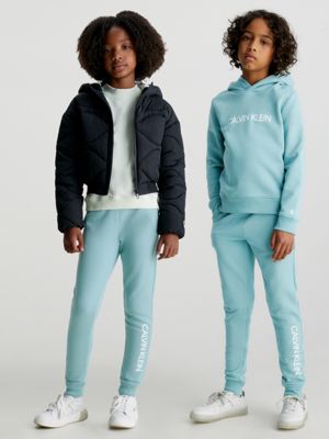 Calvin Klein Kids Two-Piece Brushed Micro Joggers Set (Little Kids/Big  Kids)