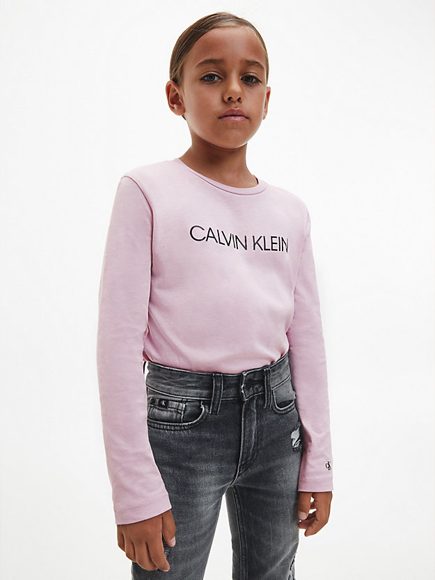 Unisex Long Sleeve T-shirt Calvin Klein® | IU0IU00297TON