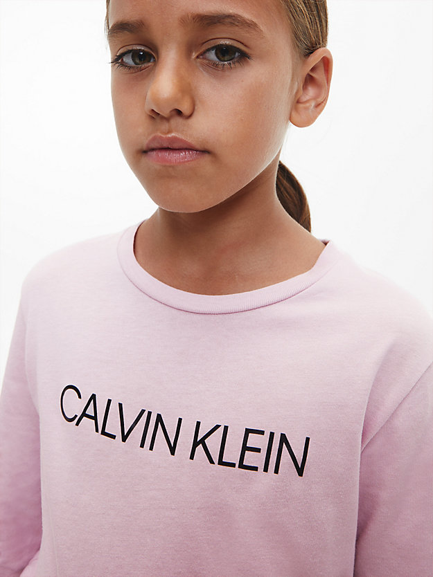 Unisex Long Sleeve T-shirt Calvin Klein® | IU0IU00297TON