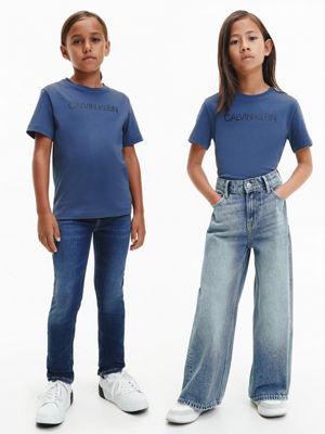 Grand Onnodig Vertellen T-shirt met logo van biologisch katoen voor kinderen Calvin Klein® |  IU0IU00298DBZ
