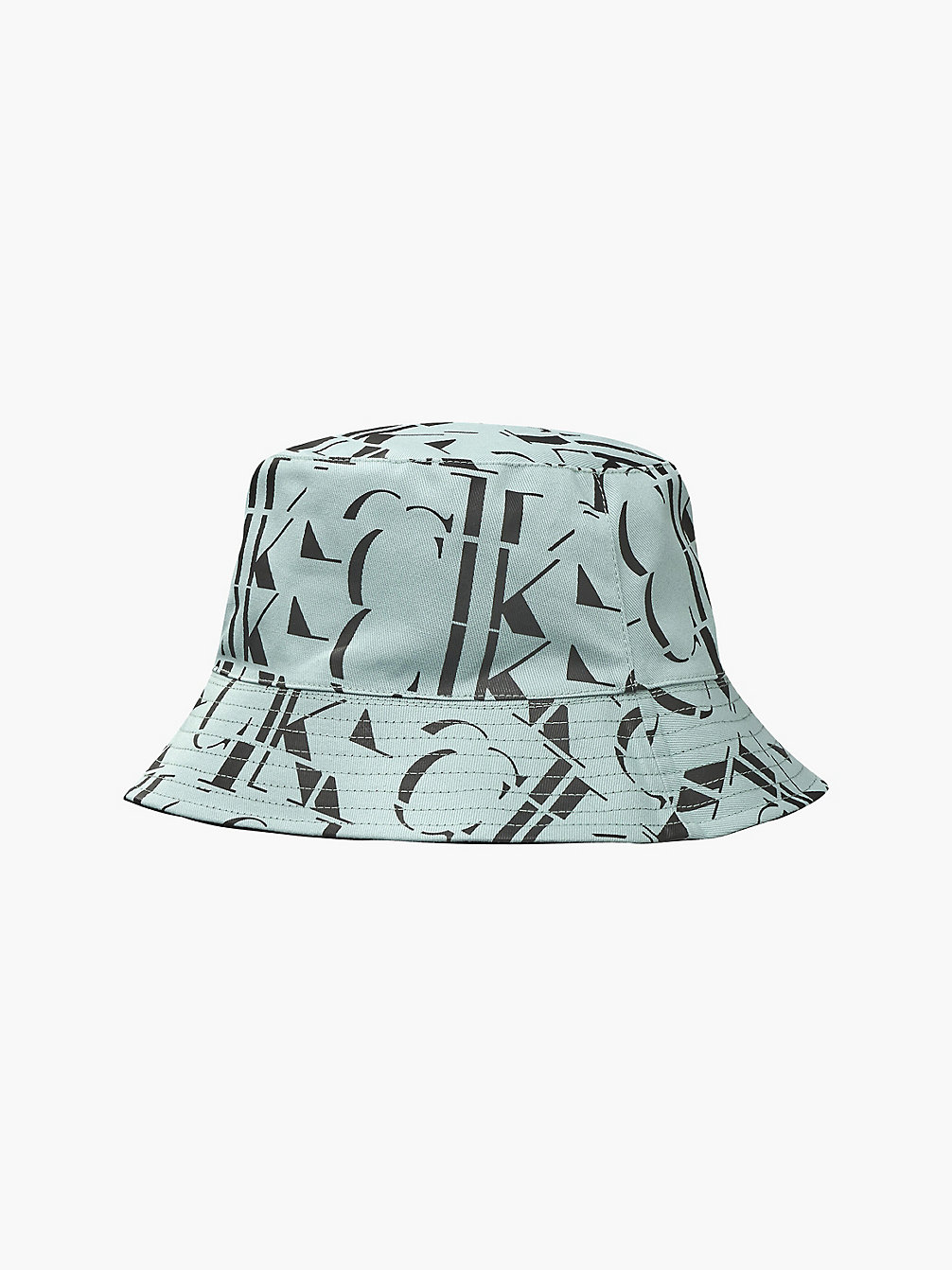 AQUA/BLACK Unisex Reversible Bucket Hat undefined kids unisex Calvin Klein