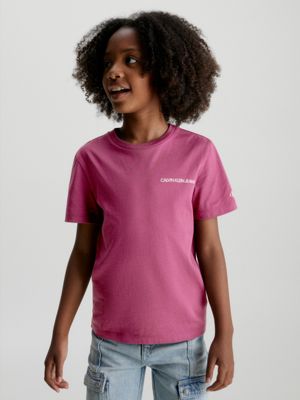 T shirt en coton pour enfant Calvin Klein IU0IU00326VAC