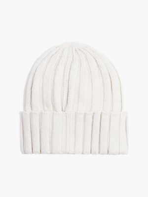 EGGSHELL Bonnet côtelé unisexe for kids unisex CALVIN KLEIN JEANS