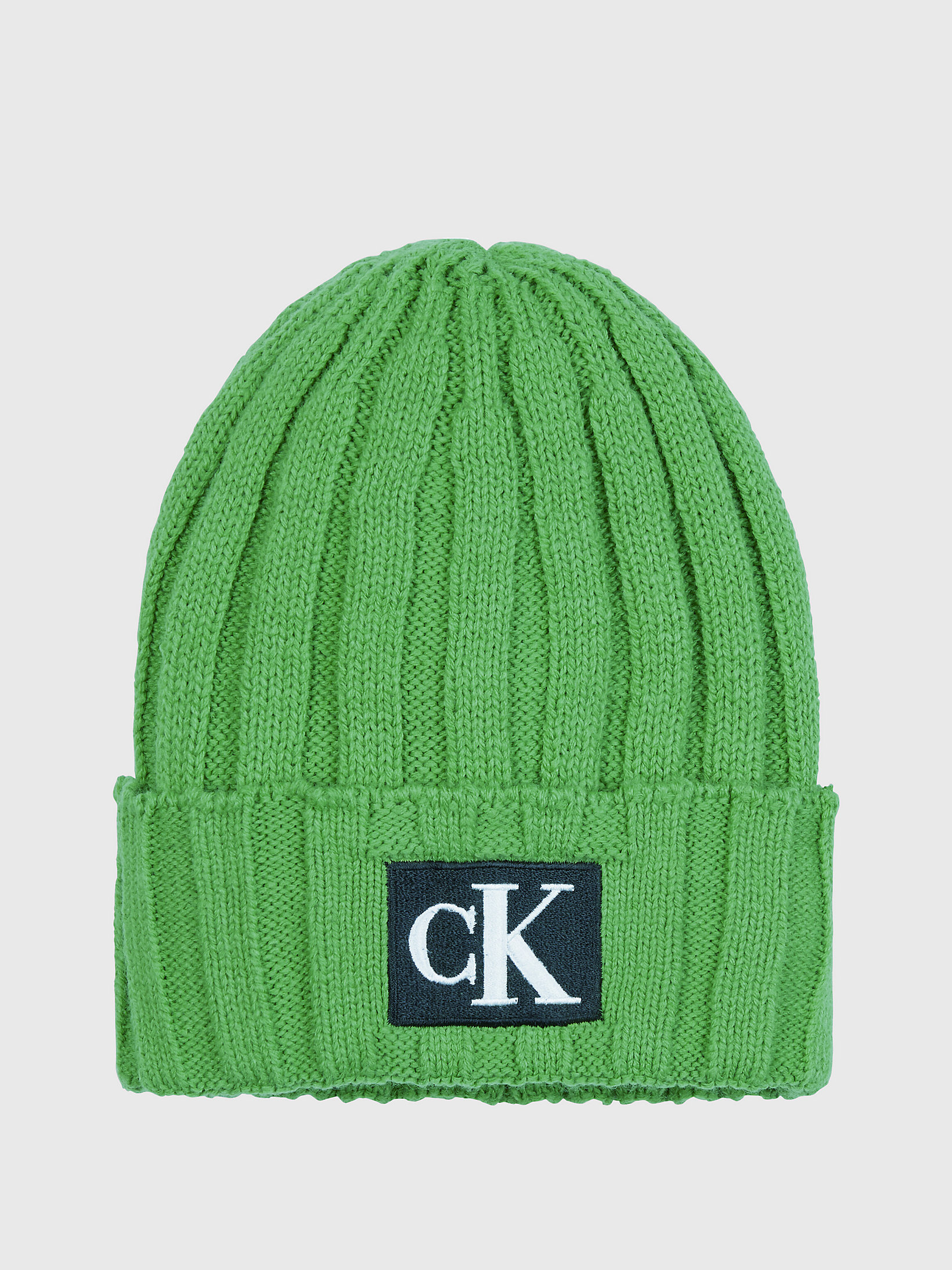 Galvanic Green > Вязаная репсовая шапка унисекс > undefined kids unisex - Calvin Klein
