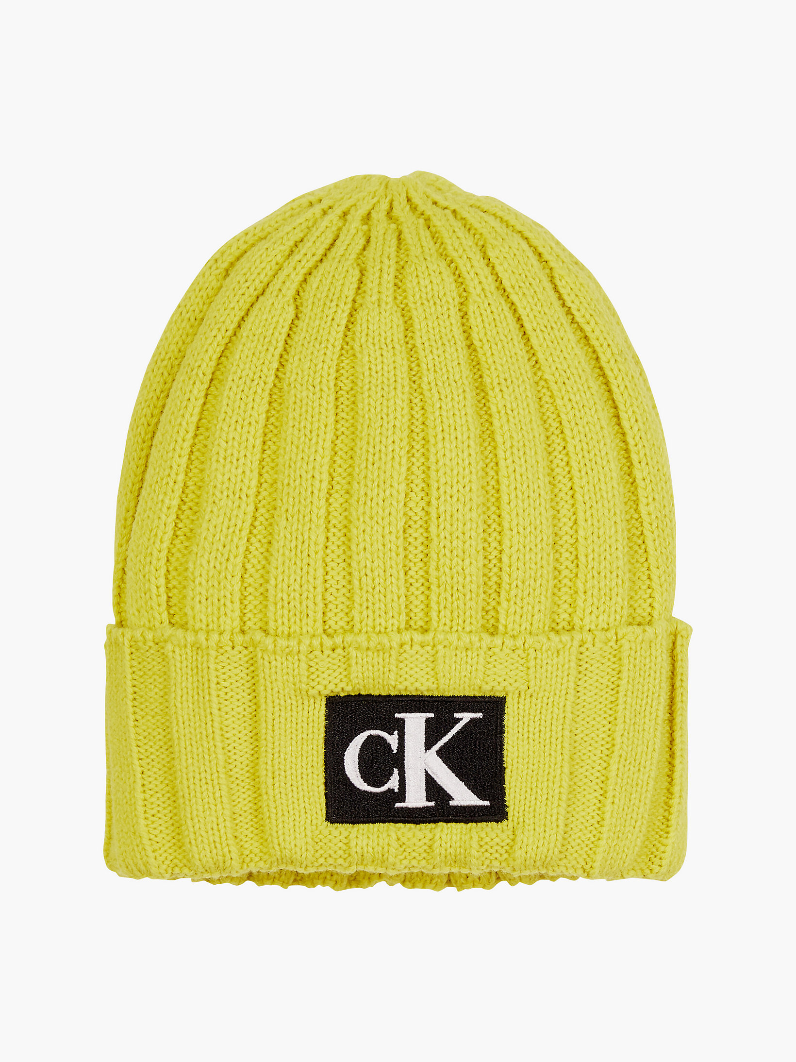 Dune Yellow > Вязаная репсовая шапка унисекс > undefined kids unisex - Calvin Klein